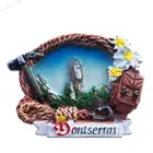 Fridge Magnet Custom 3D Decoration Cities Ceramic Fridge Magnet Countries