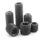 Set Screws DIN 916 Allen Black Oxide Hex Socket Set Screws Grade12.9 Carbon Steel Hex Socket Cup Point Set Screws