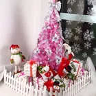 Decoration Pink Christma Decor Tree Holiday Led Decoration Christmas Tree Pink PVC Christmas Tree