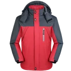 Jacket Men's Waterproof Ski Jacket Warm Winter Snow Coat Mountain Windbreaker Hooded Raincoat