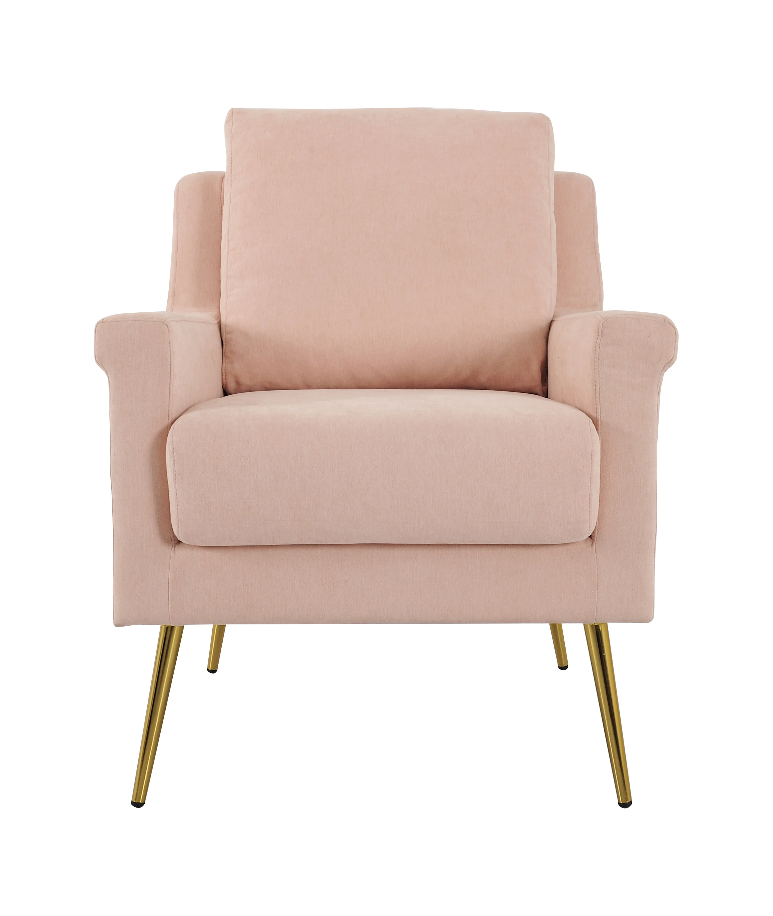 nisco living room furniture accent chair in pink