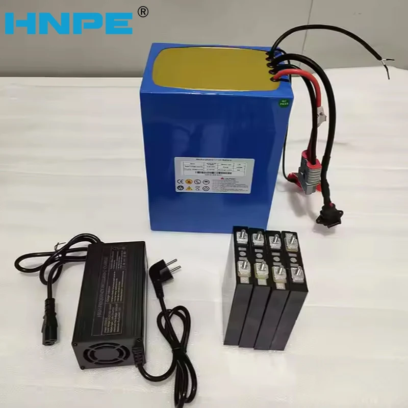 76.8V 30 Ah LiFePO4 Battery with 6000 Cycles for Electric Bicycles and Scooters