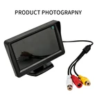 Car Monitor Mini 4.3 Inch Vehicle Bus Truck Taxi Trailer Car Color LCD TFT TV LCD Car Video Monitor