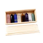 Obsidian Wholesale Obsidian Clear Quartz Dream Amethyst Crystal Point Healing Crystal Box Sets