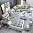 Luxury Living Room For L Shape Sectional Fabric Luxury Furniture Modern Living Room Set Sofas For Home