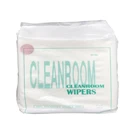 Cleaning Cleanroom Wipe 100% Polyester Sterile Cleanroom Wipe For Pharmaceutical Factory
