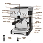 Coffee Machine Coffee Machine Manufacturers Hot Selling Commercial Electric Automatic Espresso Coffee Making Machine