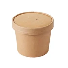 Bowl Paper Bowl With Lid Compostable Paper Soup Bowl With Lid Kraft Food Bowl With Lid