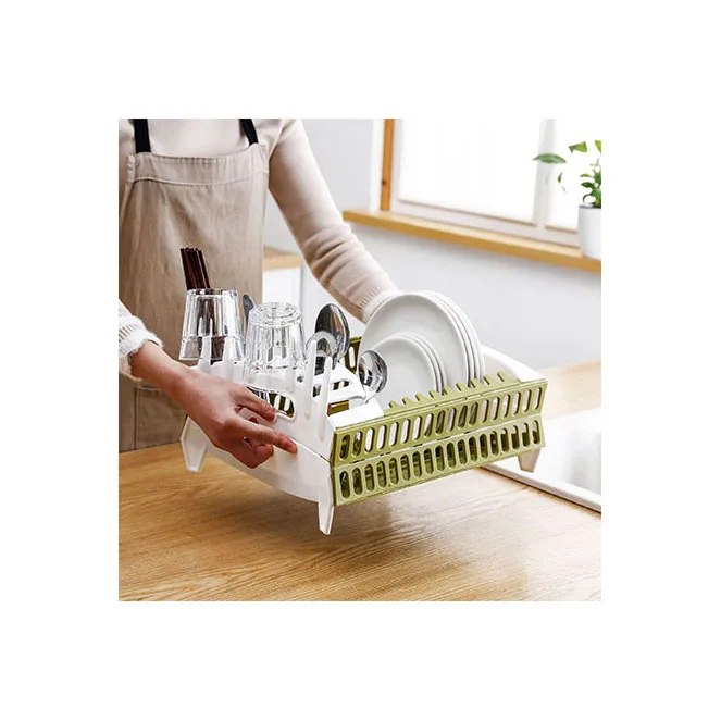 2023 hot sell Kitchen accessories kitchen tools storage holders dish drying rack Bowel holder Plate rack Foldable dish racks