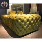 Sofa Modern Style Navy Blue Fabric Lounge Sofa 1 2 3 Seater Long Other Home Furniture Leather Chesterfield Sofa