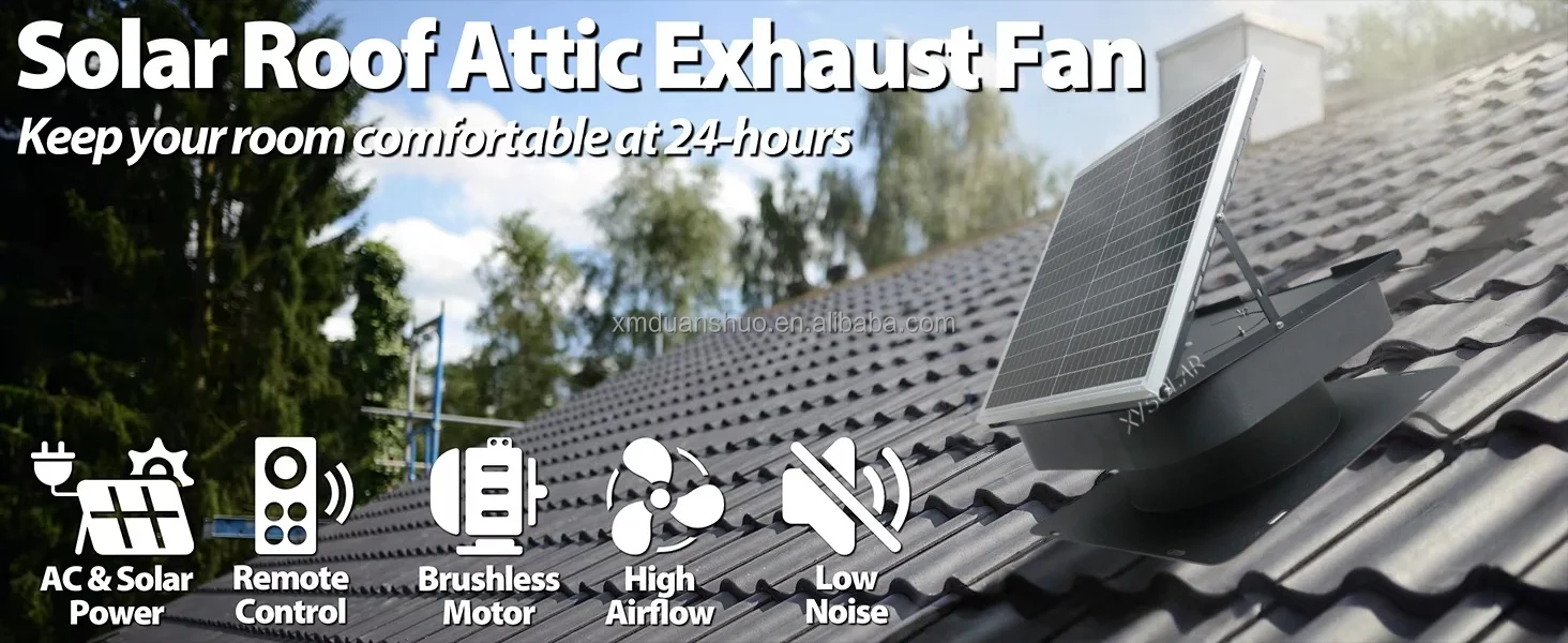 Air Solar Panel, Roof, DC 15V, Electric+Solar - detail 2