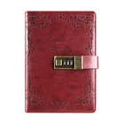 School Book High Notebook Custom School Book Printing Diary Book High Quality Notebook With Lock Stationery