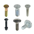 Bolt Bolt Carriage Asme B18.5 Din 603 Round / Flat Square Neck Head Carriage Bolt