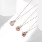 Jewelry Set Fashion Crystal Stone Paved Pure Copper Cage Design Jewelry Set