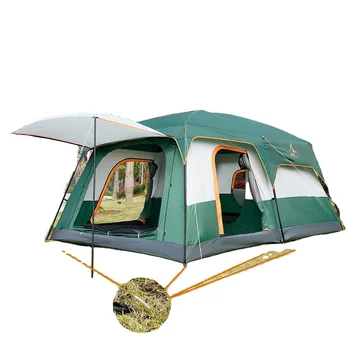 Woqi Big Size for Whole Family Camping Use Outdoor Tents 5-8 People Big Family Outdoor Tent