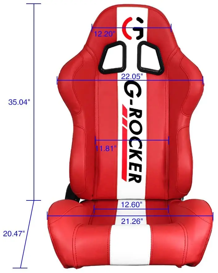 wholesale Custom universal bucket racing seats with single slider
