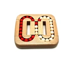 Wood Manufacturer Wholesale Beech Wood Flatball Game Toy Wooden Games For Family