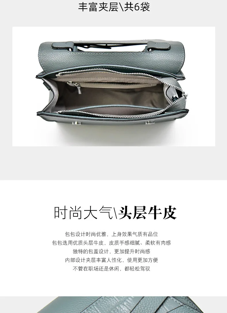 New Design Ladies Handbag Top Handle Genuine Leather Crossbody Shoulder Bag Women Handbag Shoulder Bag For Women