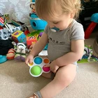 Education Simple Sensory Dimple Toys Baby Early Education Toy Intelligence Development Board Simple Dimple Fidget Toy