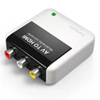 Video Av Audio Converter Hot Sale Mini RCA To Video Converter Audio Converter AV To Video HDMI 1080P