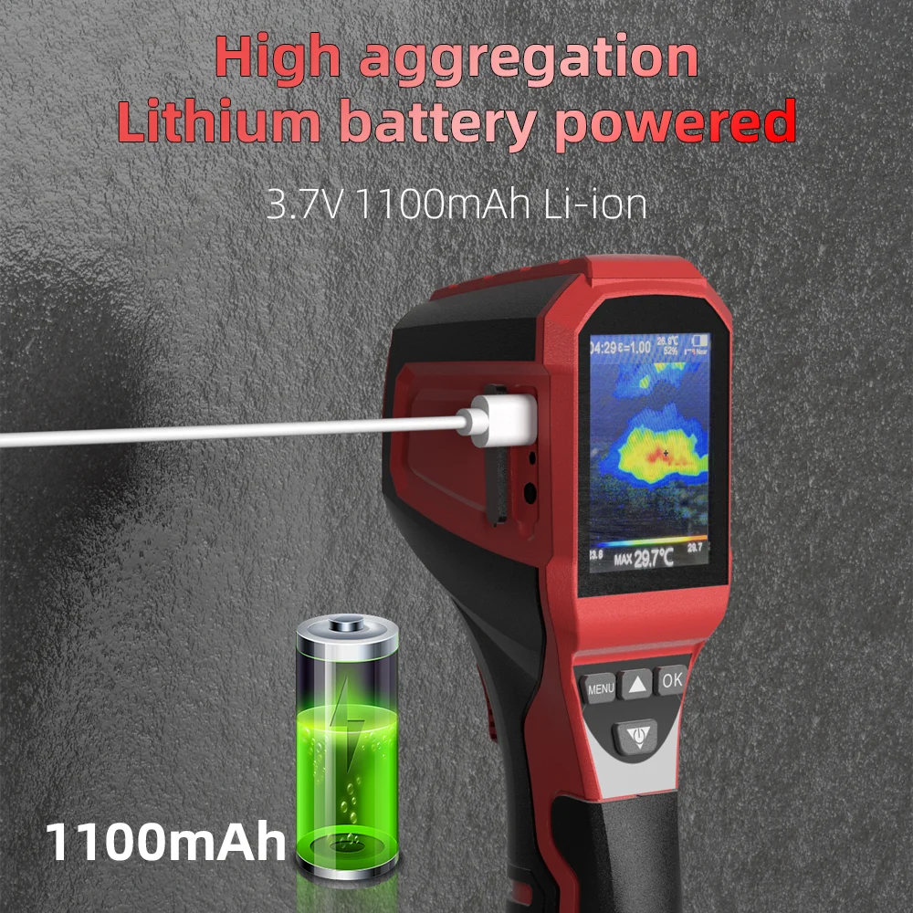Portable Thermal Imager Long Range Thermal Imaging Camera Water Leak