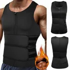 Sports Men's Sports Fitness Neoprene Waist Trainer Sweat Body Shaper Shaping Tops Sauna Vest