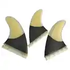 Future Customized Future Surf Twin Fins Half Carbon Fiber Honeycomb Future Fins For Longboards