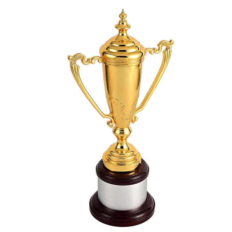 product annual meeting luxury business custom company gifts sports events metal trophy large company awards metal trophy cup-6