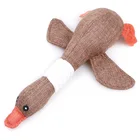 Duck New Pet Puppy Chew Plush Squeaky Pig Elephant Duck Bite Resistant Cute Plush Dog Toy