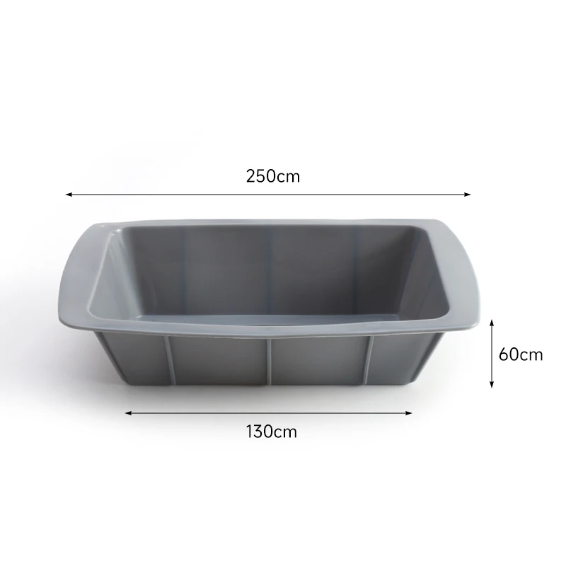 top seller 2022 Non stick bread baking pan silicone loaf bread cake baking molds