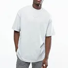 100% Summer Custom Heavyweight White Black 100% Cotton Tshirts Blanks Unisex T Shirt Brand Men's O-neck T-shirts