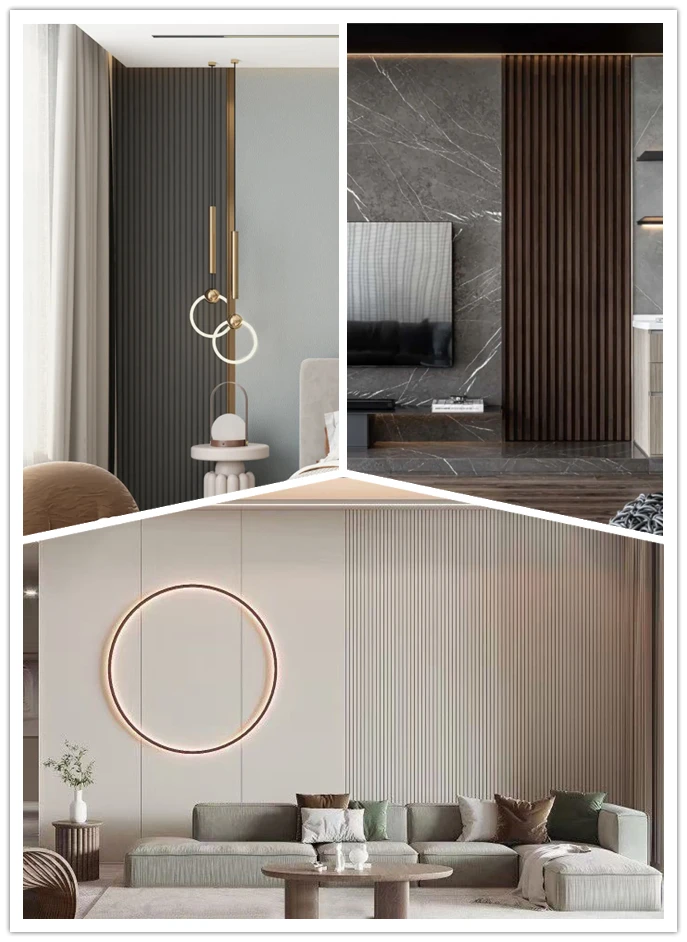 product melinco modern pvc moulding decorative wall panels waterproof high quality villa hotel office plastic fluted wall panel-9