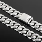 Jewelry Necklace Silver Custom Jewelry Stainless Steel Necklace Thick Silver Necklace High Polished