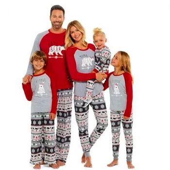 2021 Christmas PJ's matching pajamas sets family custom print adult onesie for The Whole Family Adults Kids Baby Teen