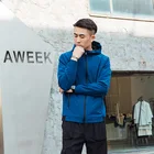 Coat Lightweight Rain CoatMens Waterproof Softshell Jacket With Removable Mountain Camping Removable Hood Coat
