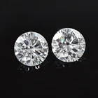 Round Cut GH-IJ Moissanite Gemstone Free Samples Gems