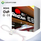 Ww Green Led 2835 Module High Brightness 12v Smd 2835 0.3w 2leds Ww Dw Red Green Blue Yellow Led Module With Lens