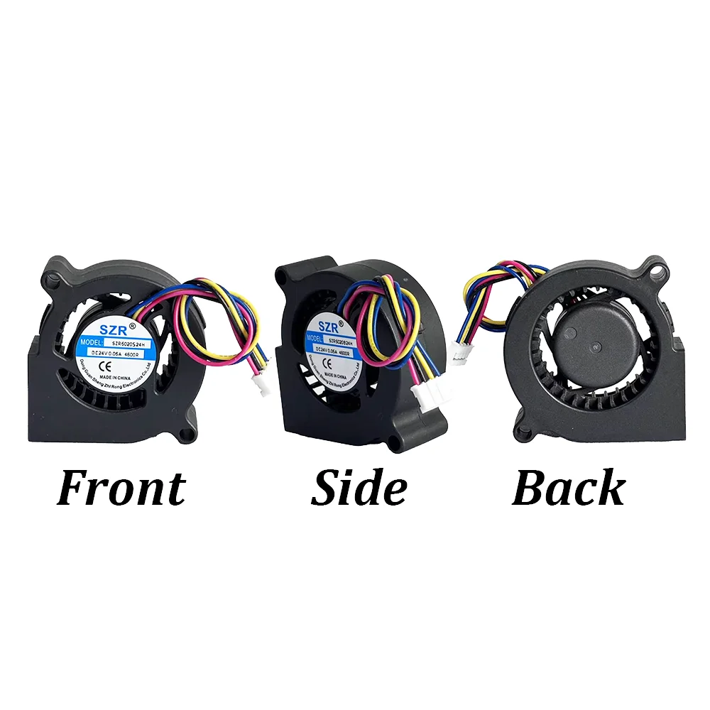 Centrifugal Fan, SZR5020, Brushless, 50x50x20mm, 3D - detail 14