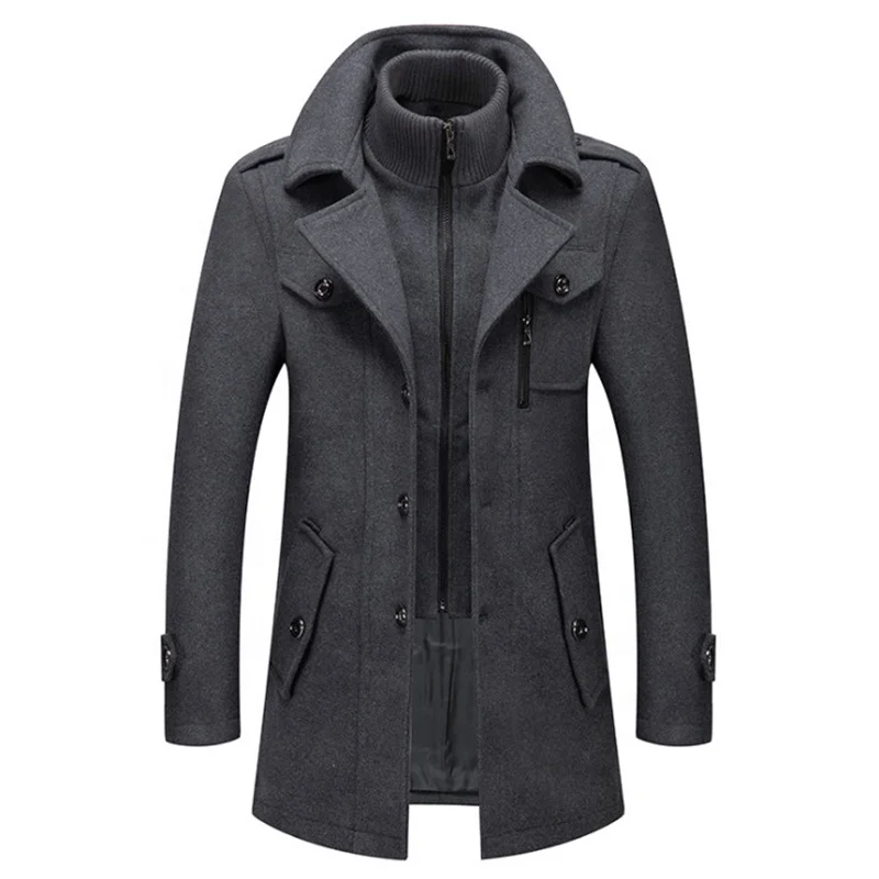 Tagliatore Wool Coats Black for Men Mens Clothing Coats Long coats and winter coats Save 33% 