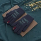 Cheap Touch Phone Gloves Guantes De Invierno Winter Warm Custom Christmas New Year Gift Knitted Gloves