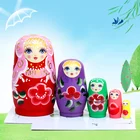 Doll Toy New Arrival Children's Custom Nesting Doll Toy Wooden Matryoshka For Kids