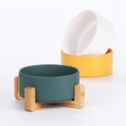 Ceramic Bowl Bowls BW02 White Ceramic Pet Bowl Personalized Porcelain Dog Bowls Wholesale