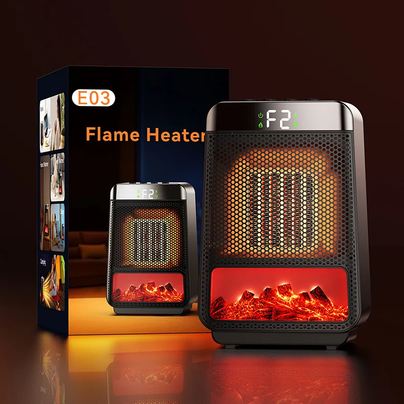 Flame Heater, PTC, 1000W, Ceramic - detail 14