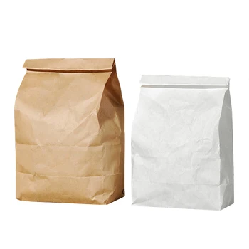 Custom made promotional carrier paper bag bakery paper bag food delivery paper bags