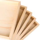 Canvas Gesso Board Customizable Titanium White Acrylic Gesso Magnetic Wood Artist Canvas Boards For Painting