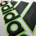 Brand Transfer Custom Sports Shirt Clothing Raised Silicone Heat Transfer Brand Label