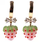 Cz Earrings Hot Sale 1.4"L Top Quality Sparkling White Cz New Design Women Daily Wear Wholesale Cheap Stud Earrings