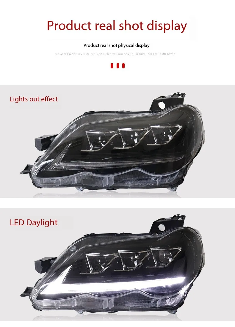 Car Headlamp Headlights Modified Head Lamp Head Light Led Daytime