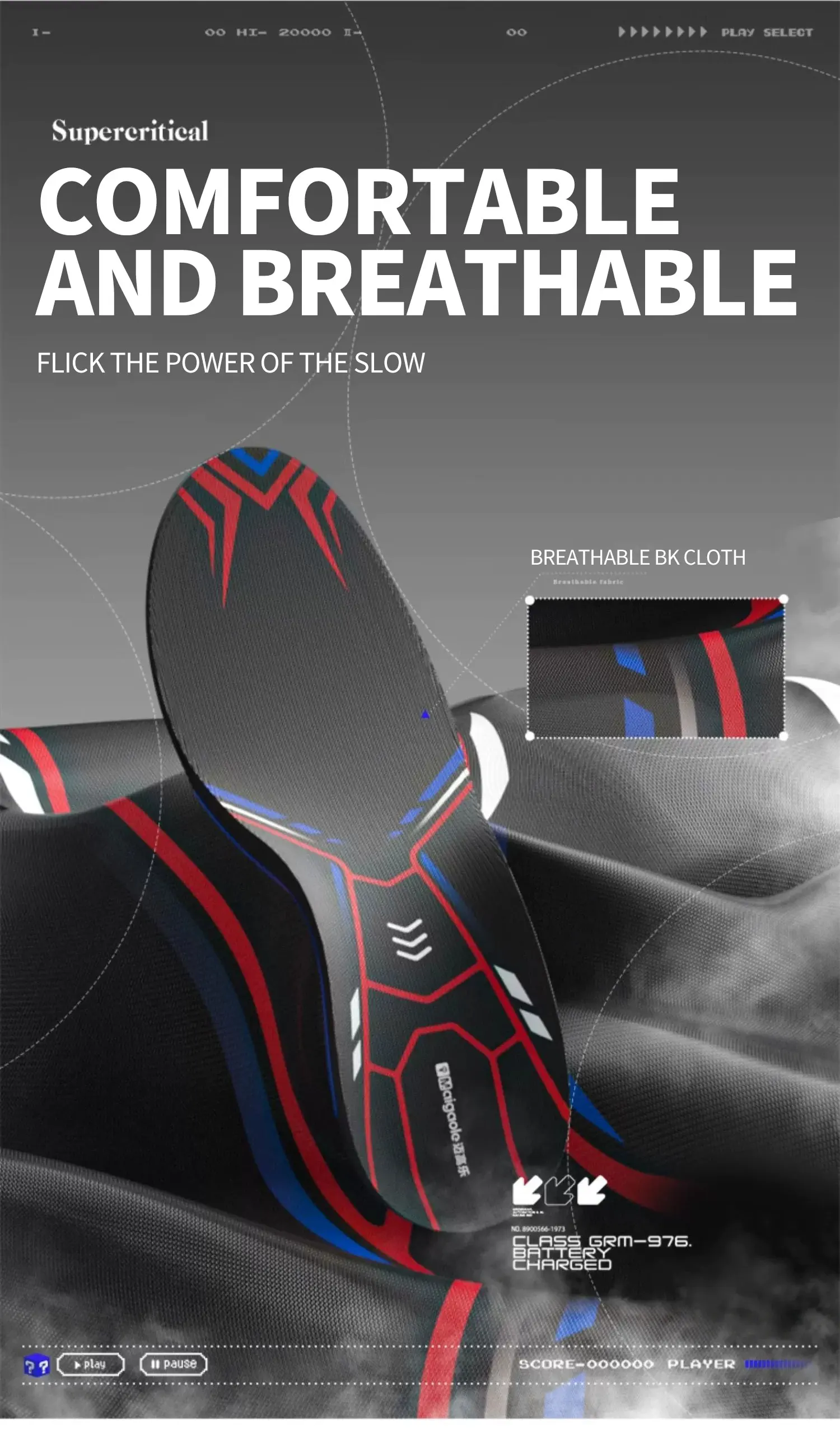 Ultra-Light EVA Sports Insoles with TPU Arch Support Ultra-Light EVA Sports Insoles with TPU Arch Support