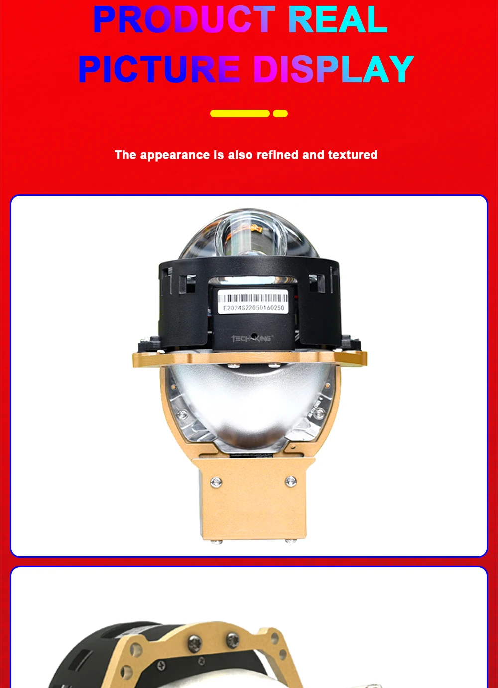 Cars 3 inch CSP chips Dual lens Projector lens bi led 75w 85w 100w 3 piece reflector bowl matrix bi led projector headlamp